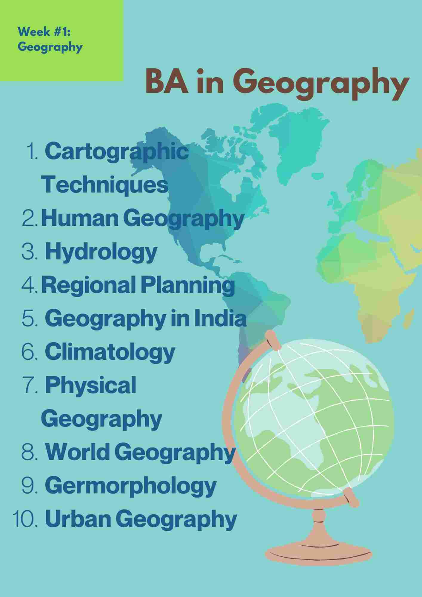 BA in Geography